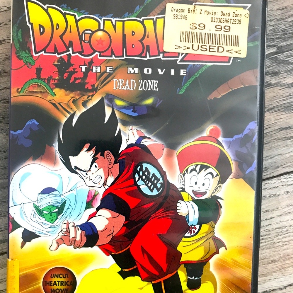 Dragonballz The Movie Dead Zone Uncut Theatrical Movie VHS 1997 Bird Studios DVD